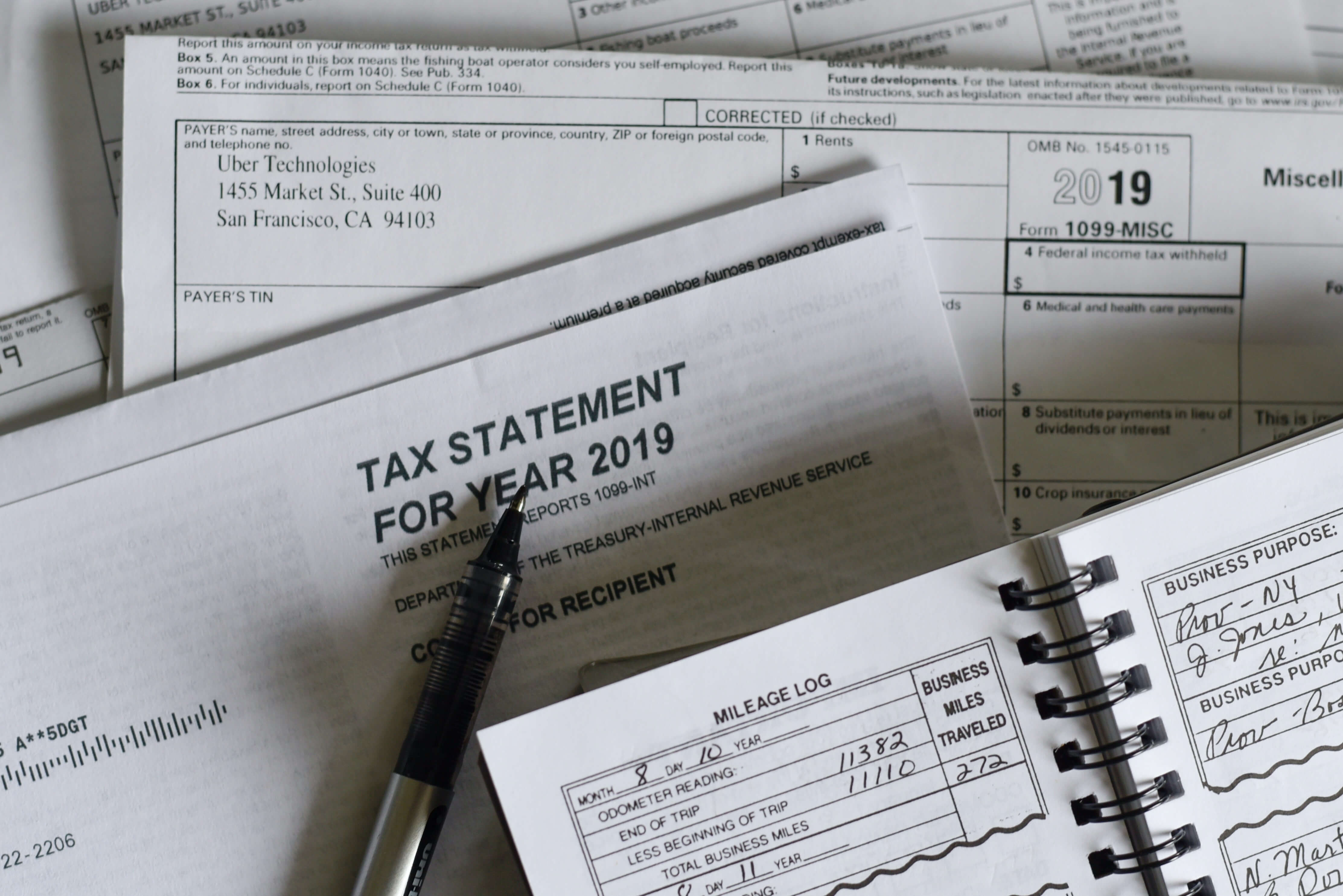 IRS 1099 form automation screenshot