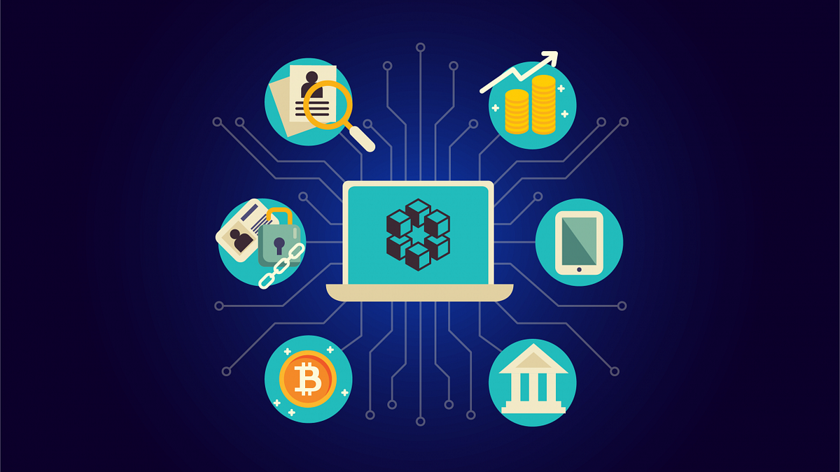 blockchain ledger audit icon